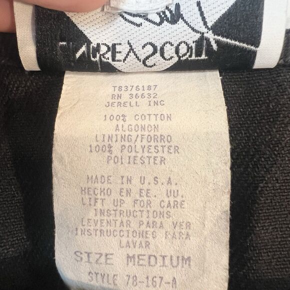 Vintage Lindsey Scott Sport Vest Animal Print Denim Women’s M - Picture 5 of 7